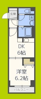 スワンズシティ天満橋 間取り