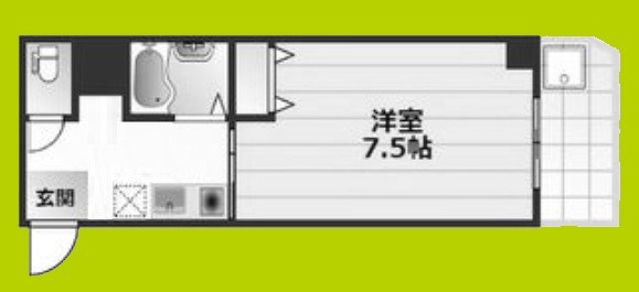 ティックランド南船場Ⅱ 間取り