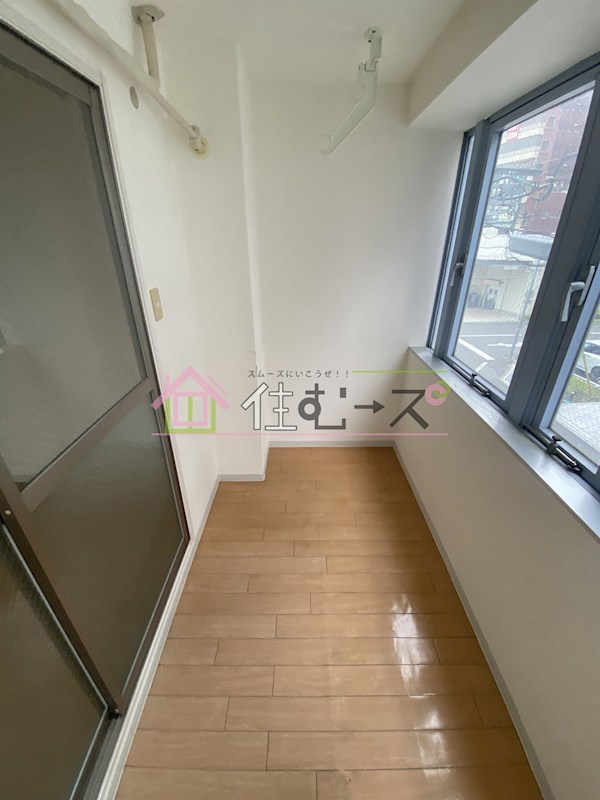 リビア岸里 ベランダ