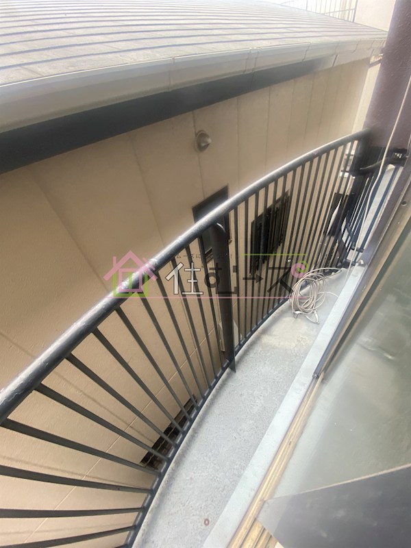 コーポピア玉出 ベランダ