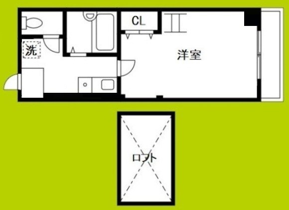 レスポワル新町 間取り