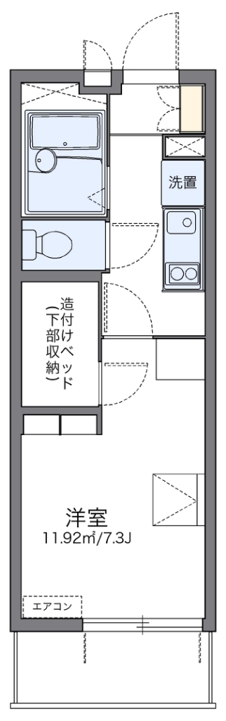 レオパレスＬｅａｆ 間取り