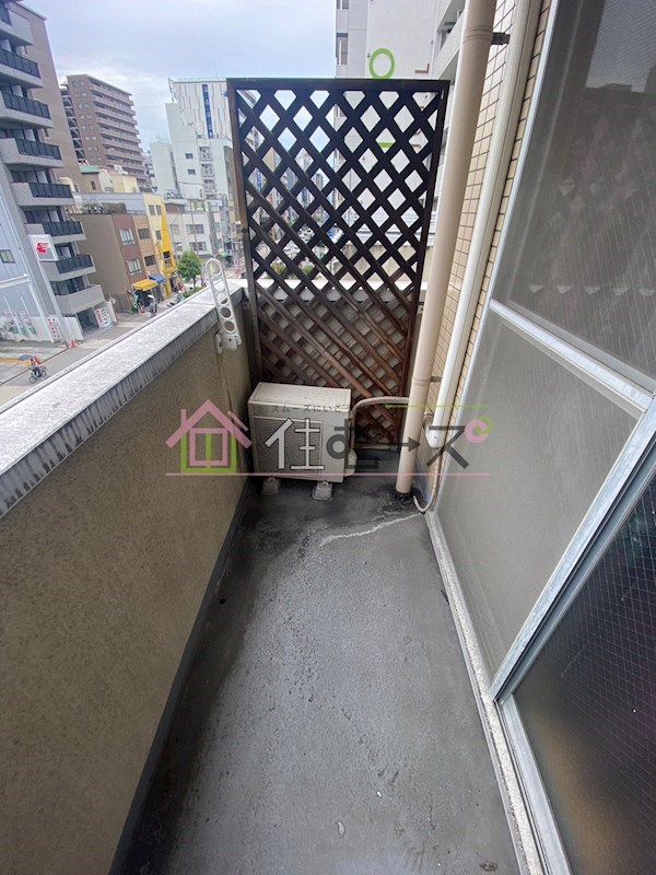 サンクール松屋町 ベランダ