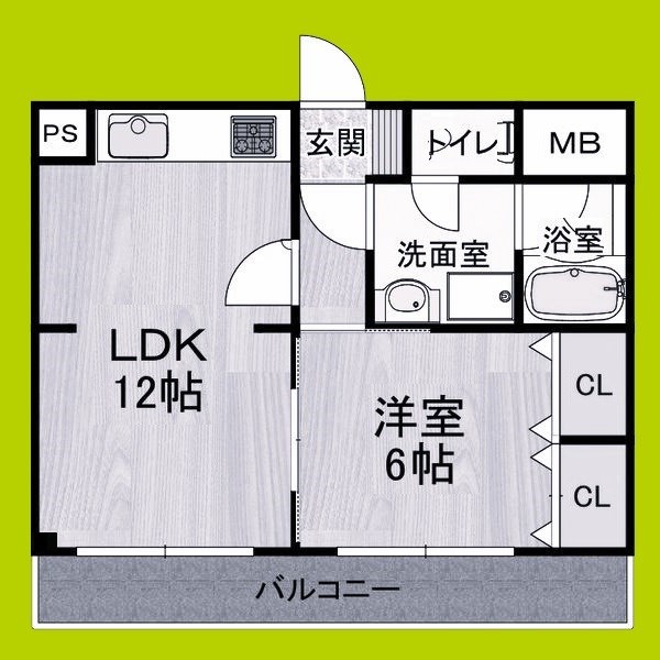 大正メゾン 間取り