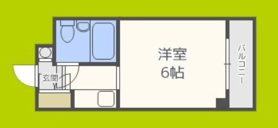 ビバリーヒルズ泉尾 間取り