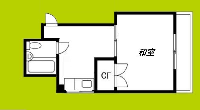 粉浜ハザマコーポ 間取り