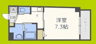 メルベージュ玉出中 間取り