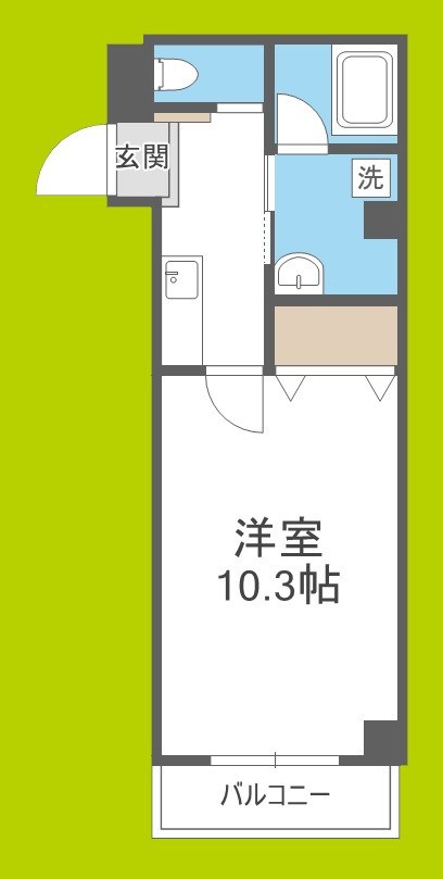 レクラン岸里東 間取り