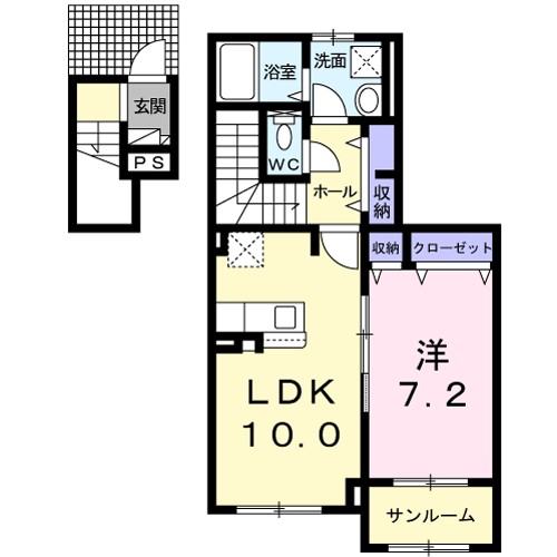 いちぢくばた家 間取り