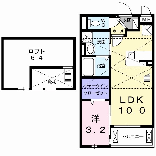 花水木　宝塚 間取り
