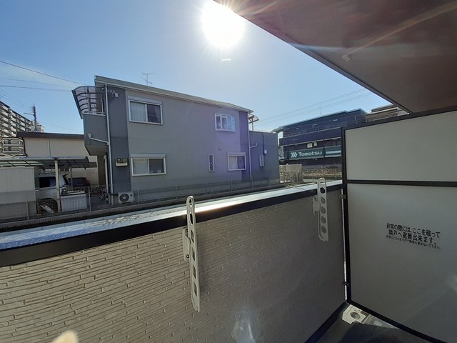 ルミウスⅤ ベランダ