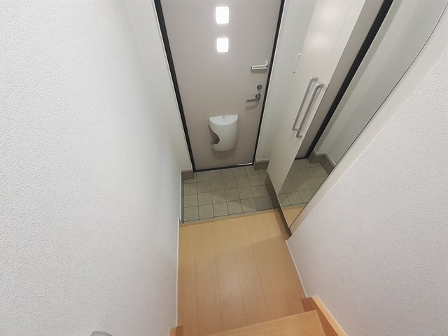 アルファコート 玄関