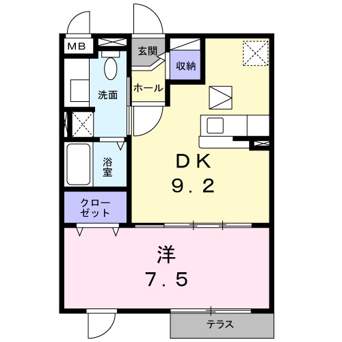 クレセント茨木 間取り