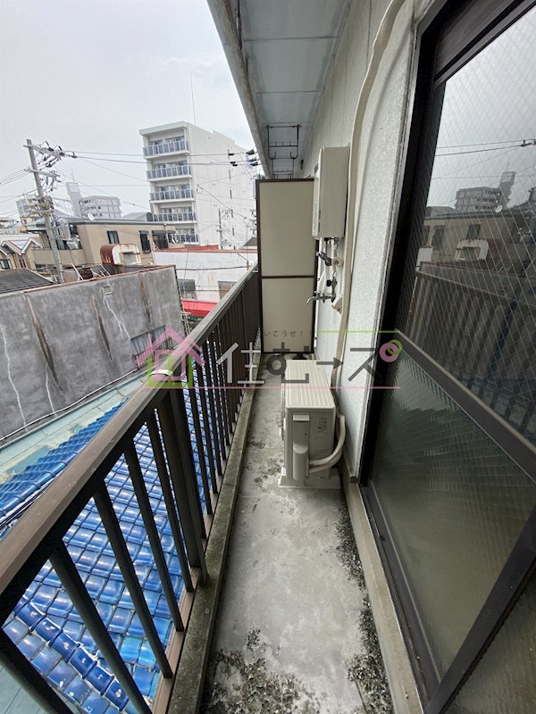 ハイツアスカ ベランダ