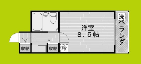 ハイツ今井 間取り