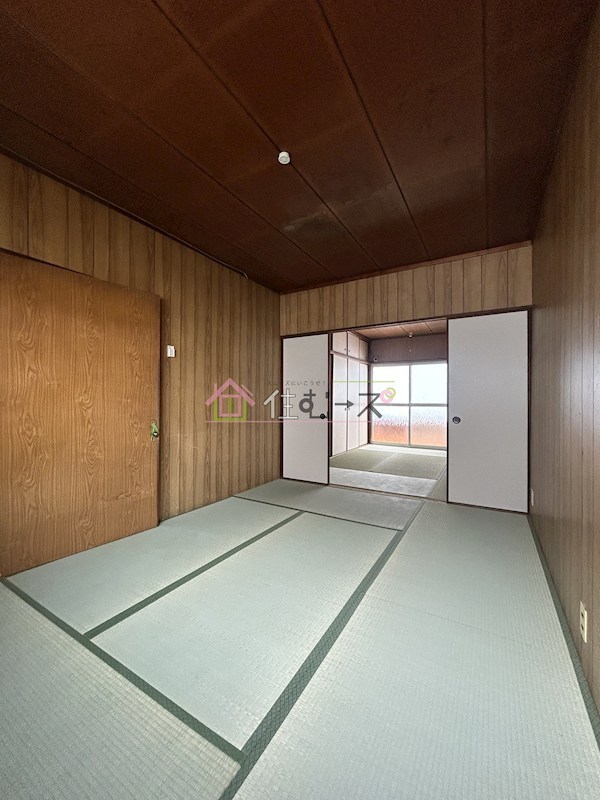 平野北1丁目借家 ベッドルーム