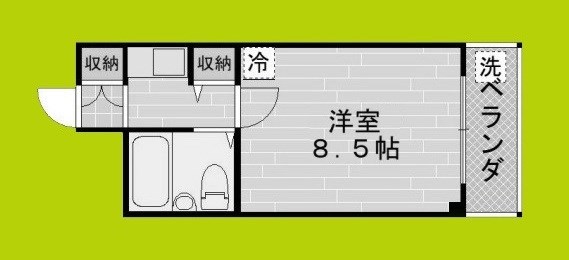 ハイツ今井 間取り