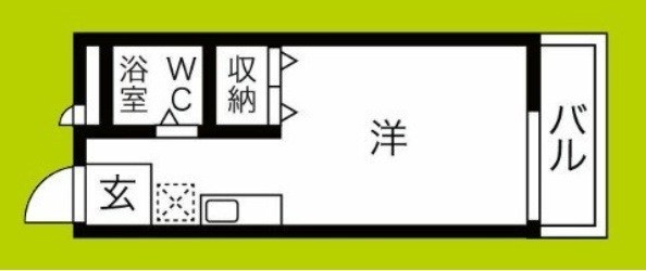グリシーヌ壱番館 間取り