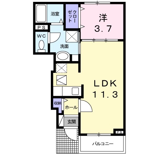 ミルト諸福 間取り