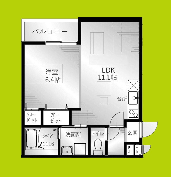 グランハイツ西喜 間取り