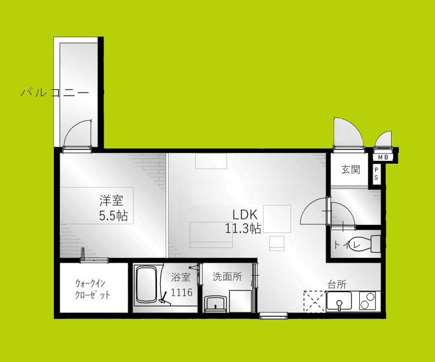 グランハイツ西喜 間取り
