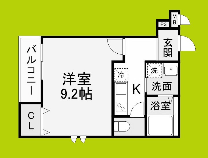 フジパレス三国ヶ丘Ⅲ番館 間取り図