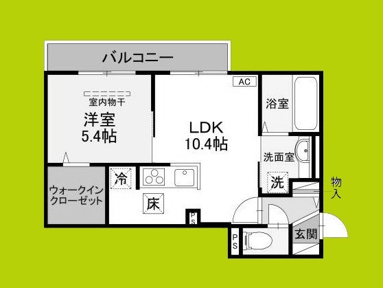 メゾン・ド・フルーレ桜 間取り