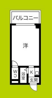 サンライズハイツ2号館 間取り