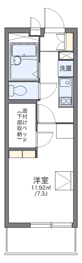 レオパレスアルタイル 間取り