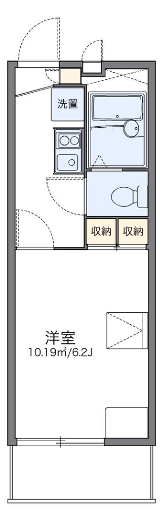 レオパレス匠 間取り