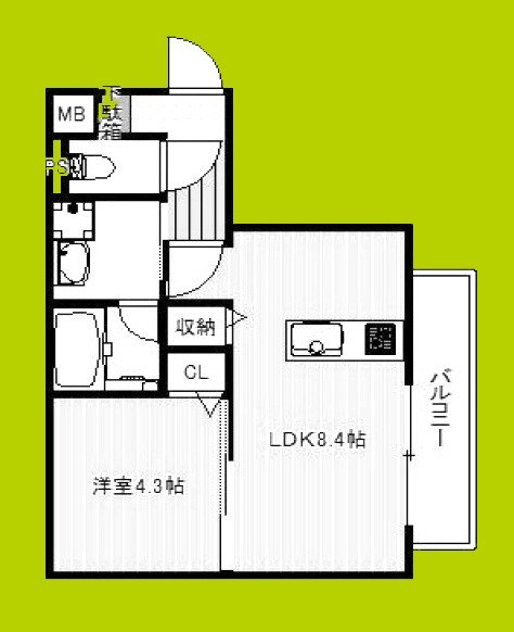 Versailles・K 間取り