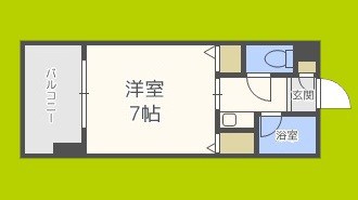 ル・シェル福島 間取り