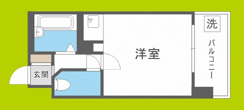 シャルマンフジ住吉壱番館 間取り