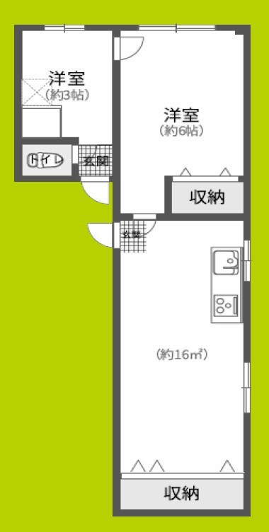 和光ハイツ 間取り