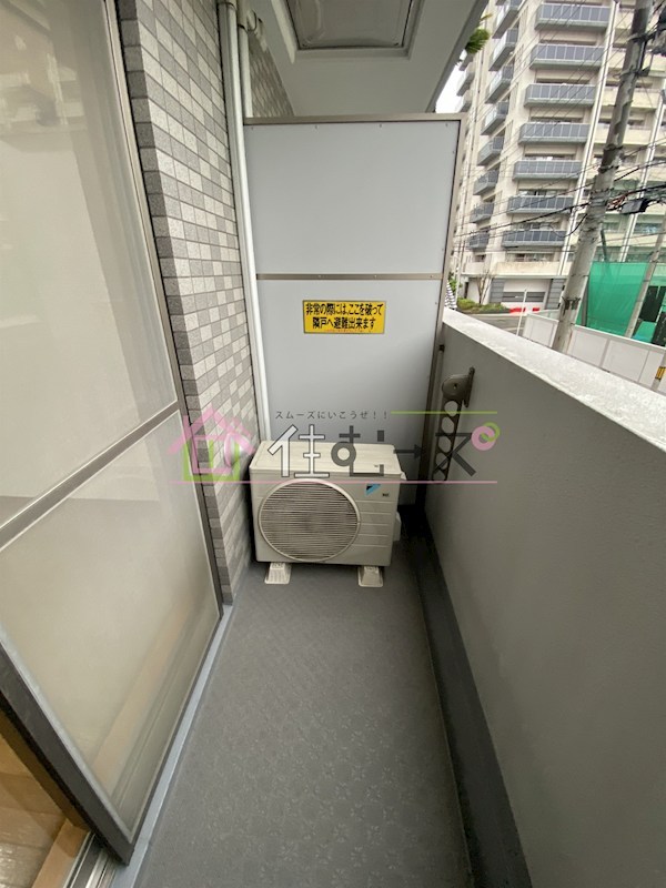 エスリード東天満第2 ベランダ