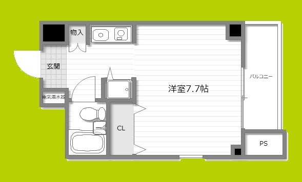 ゴックス南森町 間取り