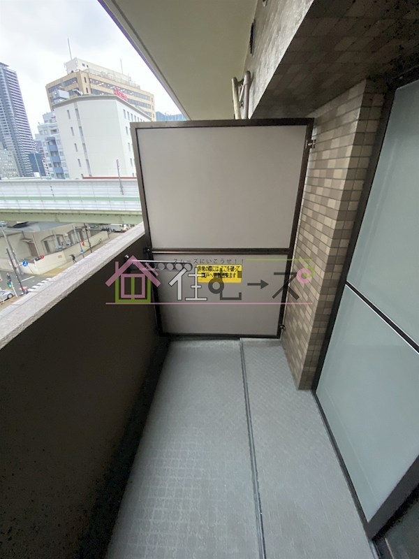 リーガル天神橋 ベランダ