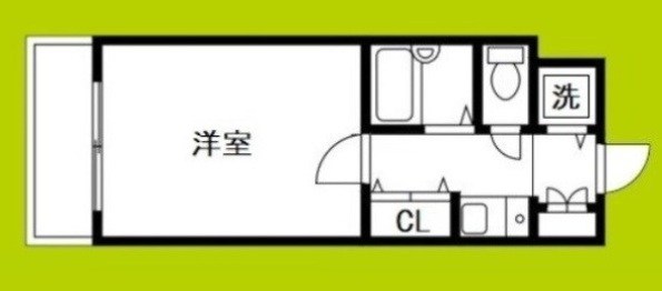 リーガル天神橋 間取り