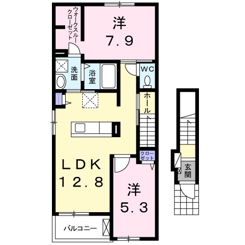 ポートソレイユ 間取り