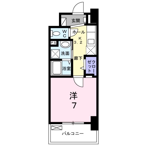 メルベージュ岸 間取り