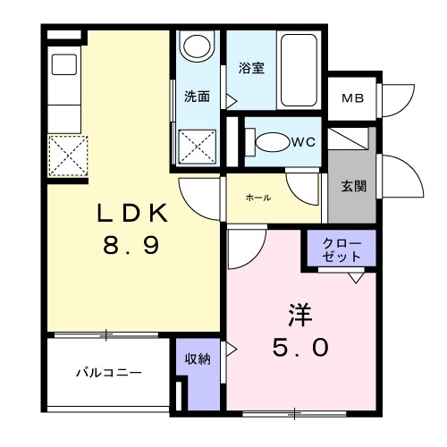 エアリーⅤ 間取り