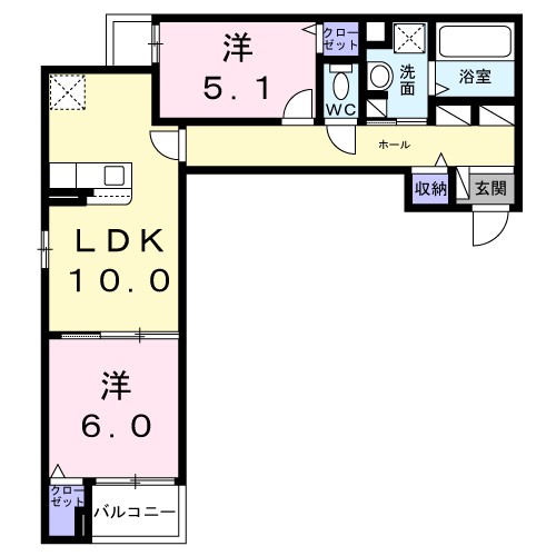 エアリーⅤ 間取り