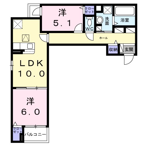 エアリーⅤ 間取り