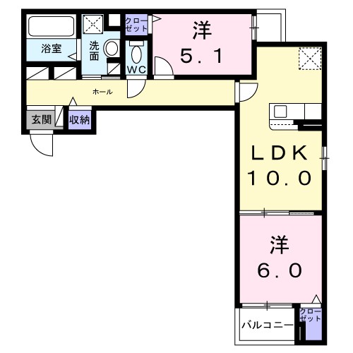 エアリーⅤ 間取り