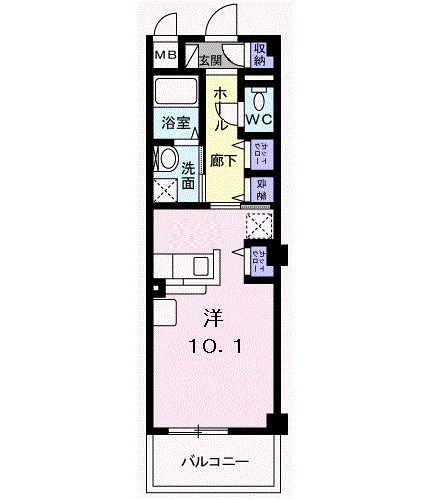 サニーキャンプ東雲Ⅱ 間取り