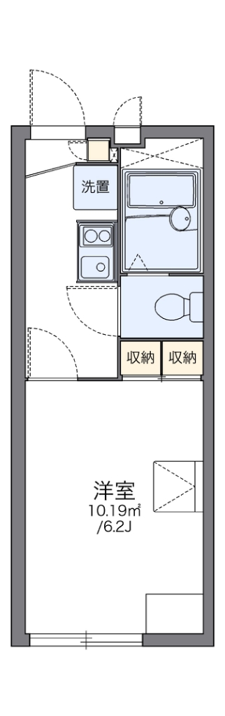 レオパレスエルザ２ 間取り