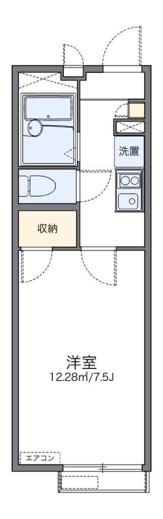 レオパレスプリムローズ 間取り