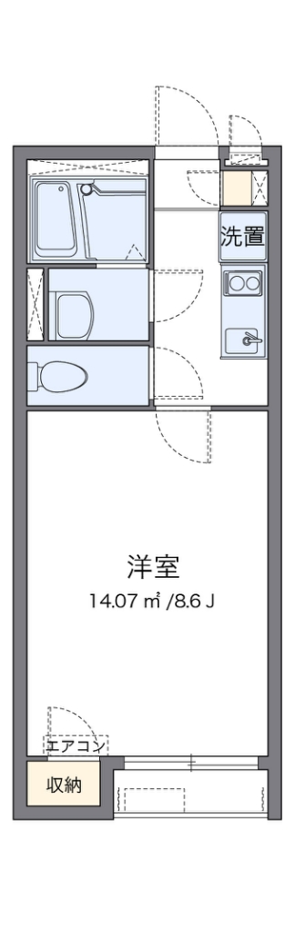 クレイノ大塚 間取り