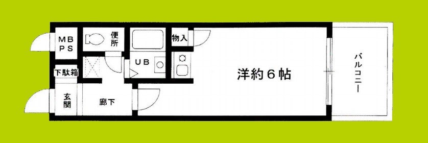 トーシン昭和町ビル 間取り