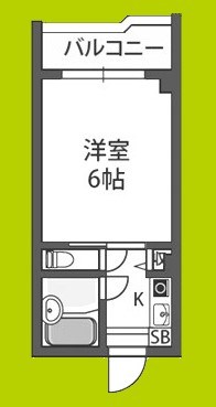 ロータリーマンション上新庄 間取り
